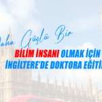İngilterede Doktora Egitimi