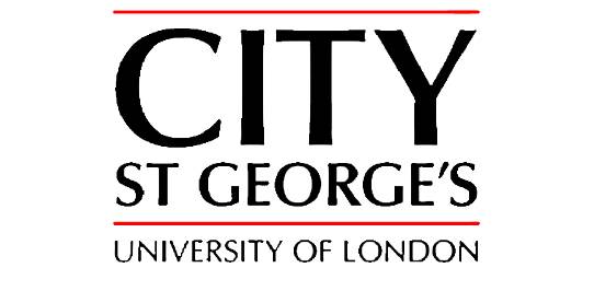 City St George's University of London logosu eğitim kalitesini simgeler